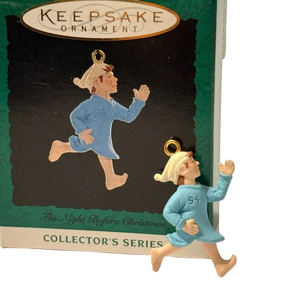 1994 Hallmark Keepsake Ornament The Night Before Christmas Collector Series 3